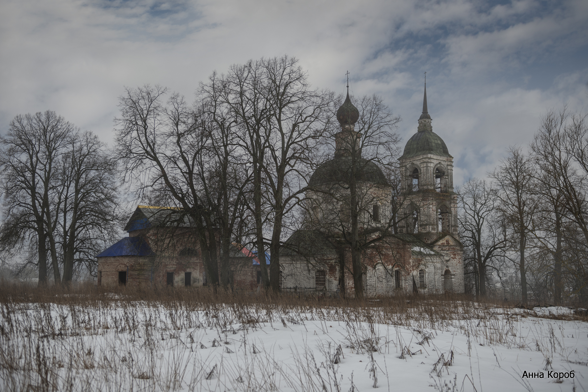 Церковь Троицы в селе Семеновское